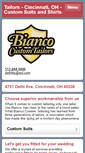 Mobile Screenshot of cincinnatiohiotailor.com